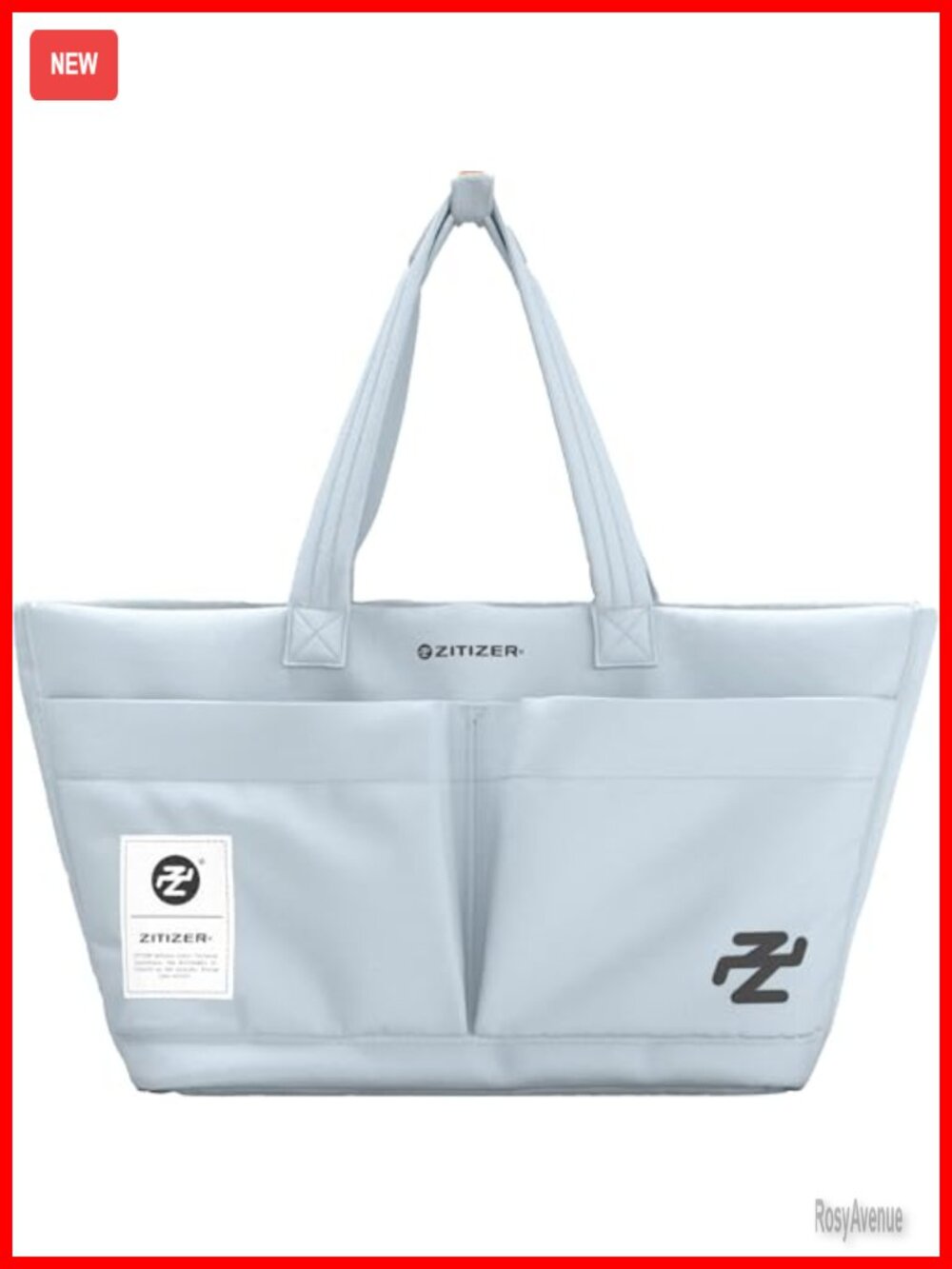 Large Tote Bag, Puffy Handbag, Lightweight Waterproof, 18L, Laptop, Cup Holder